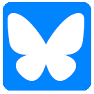 Button image to share by Bluesky Social